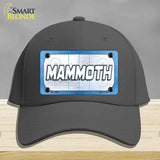 MAMMOTH Graphic Novelty License Plate Hat HAT-MLP-14684 Cotton Charcoal
