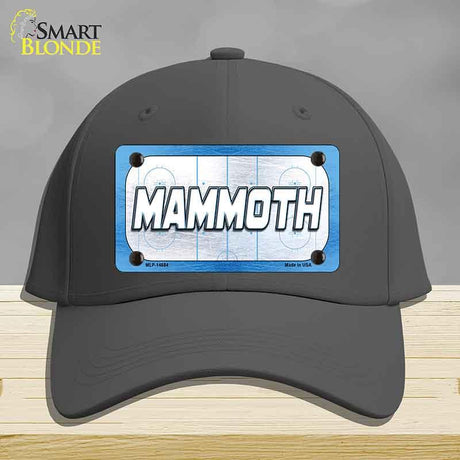 MAMMOTH Graphic Novelty License Plate Hat HAT-MLP-14684 Cotton Charcoal