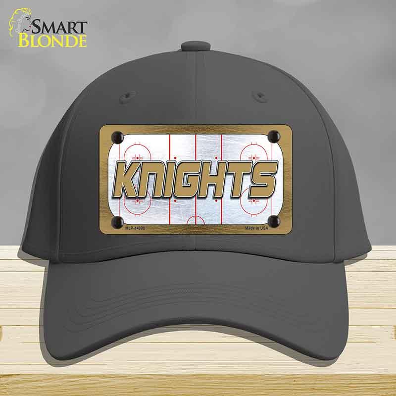 KNIGHTS Graphic Novelty License Plate Hat HAT-MLP-14686 Cotton Charcoal