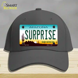 Surprise Arizona Novelty License Plate Hat Cotton / Charcoal