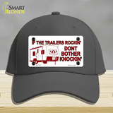 If Trailers Rockin Novelty License Plate Hat Cotton / Charcoal