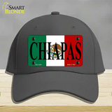 Chiapas Novelty License Plate Hat Cotton / Charcoal