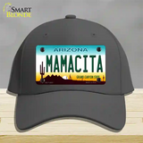 Mamacita Arizona Novelty License Plate Hat Cotton / Charcoal