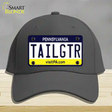 Tailgtr Pennsylvania Novelty License Plate Hat Cotton / Charcoal