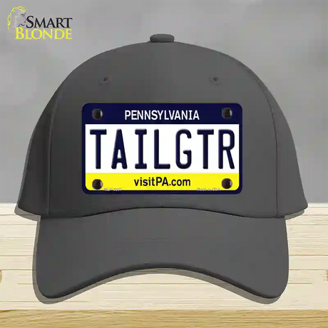 Tailgtr Pennsylvania Novelty License Plate Hat Cotton / Charcoal