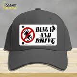 Hang Up And Drive Novelty License Plate Hat Cotton / Charcoal