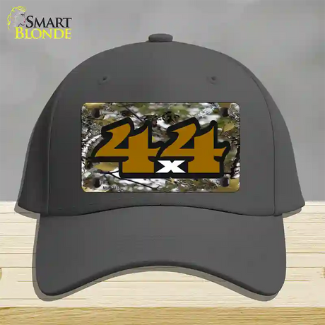 4x4 Camouflage Novelty License Plate Hat Cotton / Charcoal