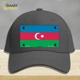 Azerbaijan Flag Novelty License Plate Hat Cotton / Charcoal