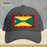 Grenada Flag Novelty License Plate Hat Cotton / Charcoal