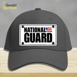 National Guard Novelty License Plate Hat Cotton / Charcoal