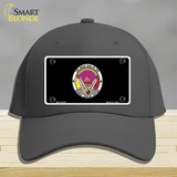 Yavapai Apache Novelty License Plate Hat Cotton / Charcoal