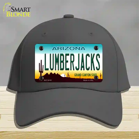 Arizona Lumberjacks Novelty License Plate Hat Cotton / Charcoal