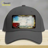 Prince Edward Island Rusty Blank Novelty License Plate Hat Cotton / Charcoal