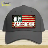 Buy American Novelty License Plate Hat Cotton / Charcoal