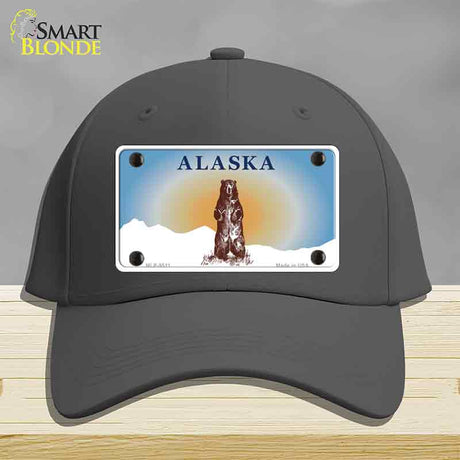 Alaska Bear Novelty License Plate Hat HAT-MLP-9511