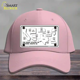 Route 66 Historic States Novelty License Plate Hat Cotton / Pink