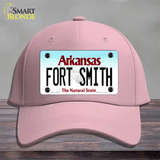 Fort Smith Arkansas Novelty License Plate Hat Cotton / Pink