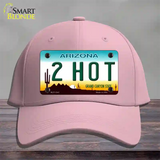 2 Hot Arizona Novelty License Plate Hat Cotton / Pink