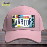 Warriors Strip Art Novelty License Plate Hat Tag Cotton Pink