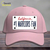 Number 1 Warriors Fan Novelty License Plate Hat Tag Cotton Pink