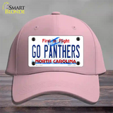 Go Panthers North Carolina Novelty License Plate Hat Tag Cotton Pink