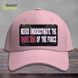 The Dork Side Novelty License Plate Hat Tag Cotton Pink