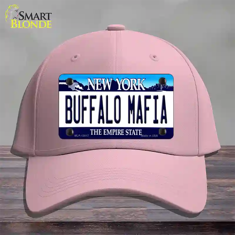 Buffalo Mafia New York Novelty License Plate Hat Tag Cotton Pink