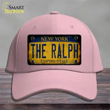 The Ralph New York Rusty Novelty License Plate Hat Tag Cotton Pink