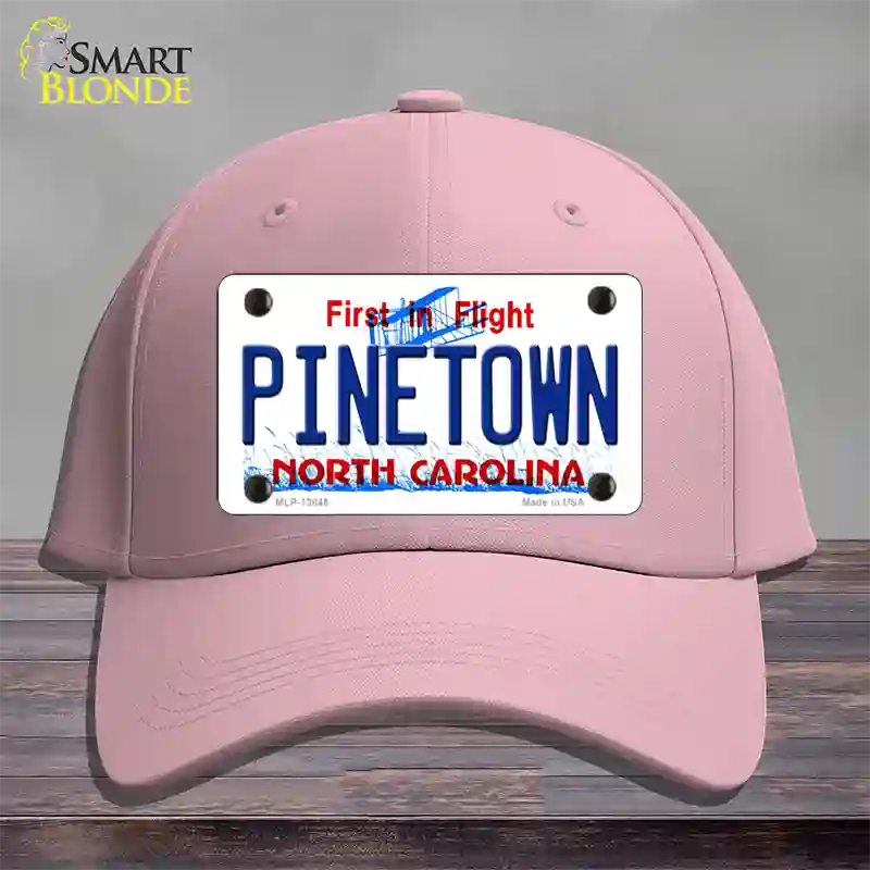 Pinetown North Carolina Novelty License Plate Hat Tag Cotton Pink