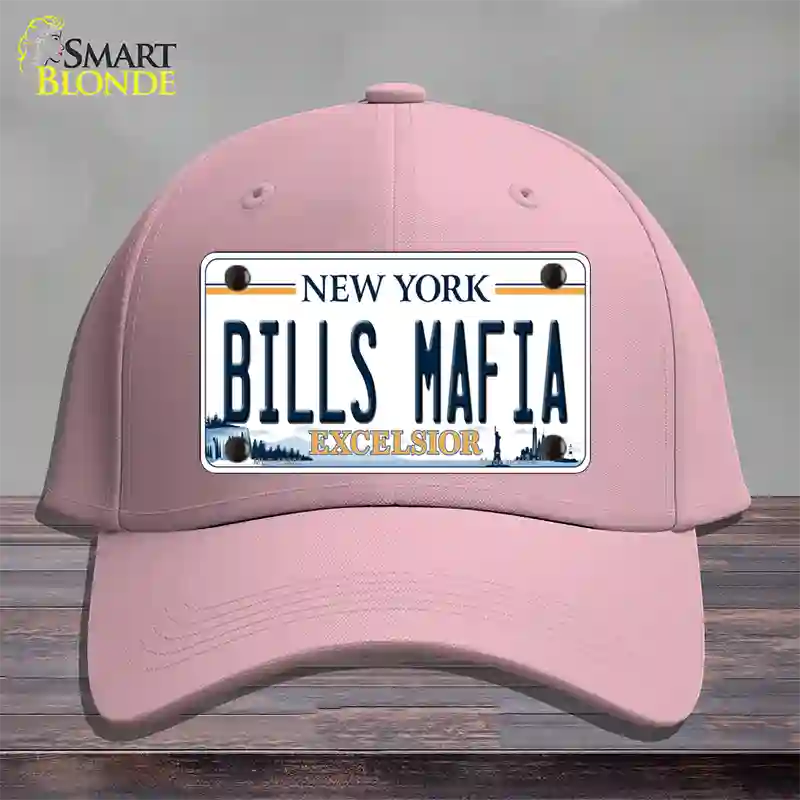 Bills Mafia NY Excelsior Novelty License Plate Hat Tag Cotton Pink