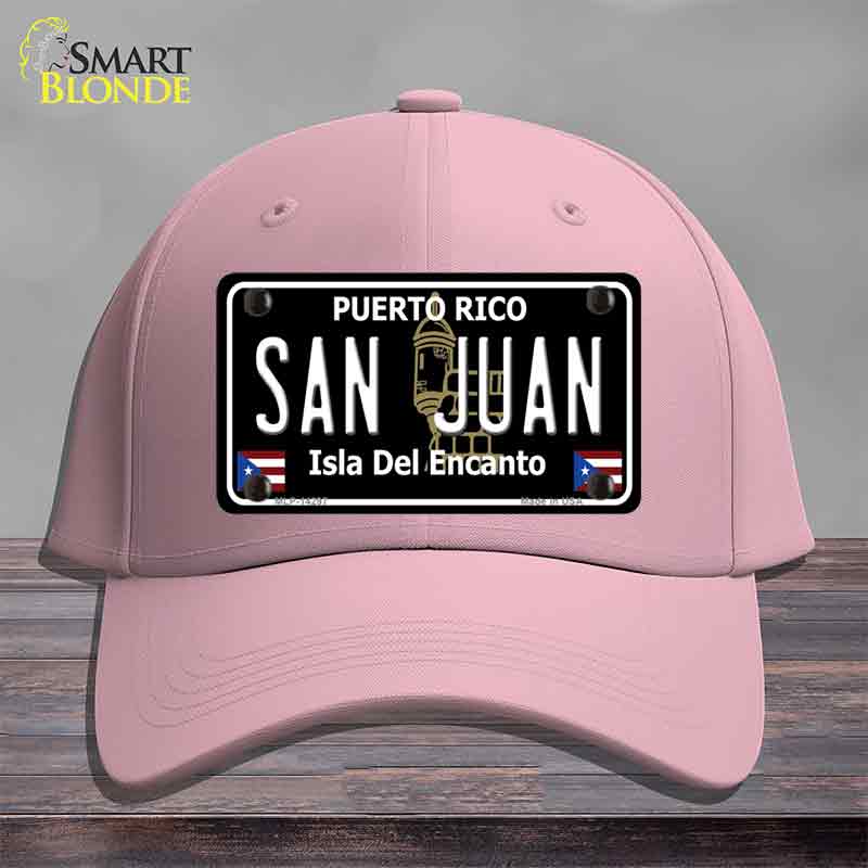 San Juan Puerto Rico Black Novelty License Plate Hat HAT-MLP-14297
