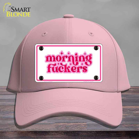 Morning F-ckers Novelty License Plate Hat HAT-MLP-14490