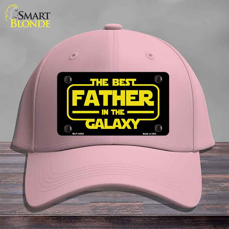 Best Father in the Galaxy Novelty License Plate Hat HAT-MLP-14503