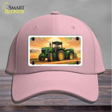 Tractor Sunset Novelty License Plate Hat HAT-MLP-14508