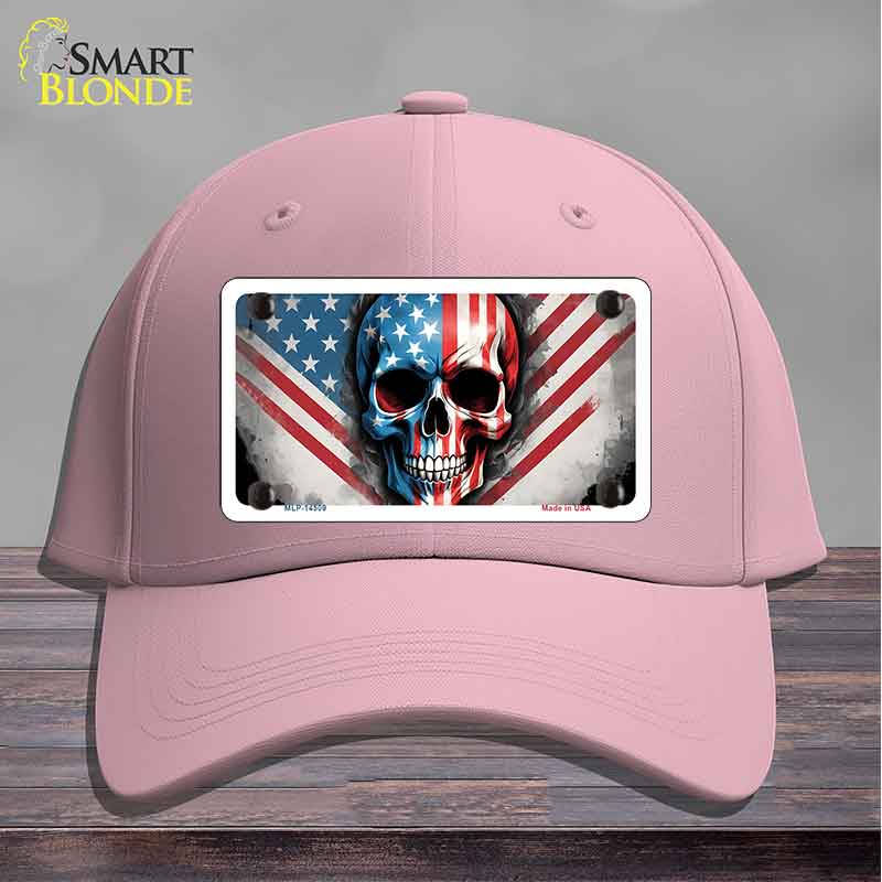 American Skull Novelty License Plate Hat HAT-MLP-14509