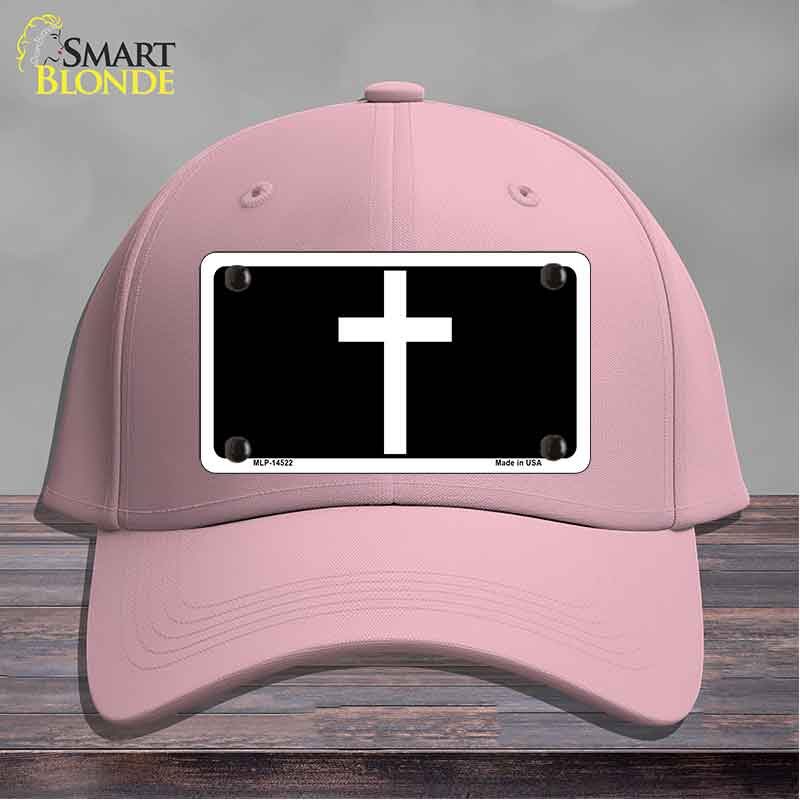 Cross Silhouette Novelty License Plate Hat HAT-MLP-14522
