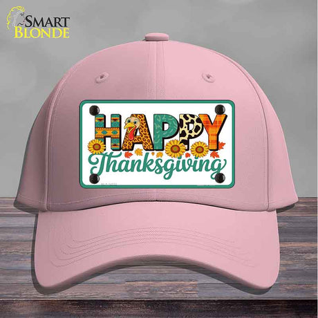 Happy Thanksgiving Novelty License Plate Hat HAT-MLP-14532