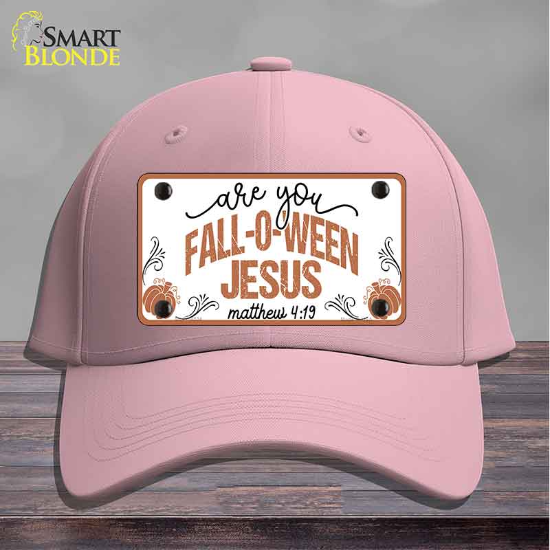 Fall-o-ween Jesus Novelty License Plate Hat HAT-MLP-14534