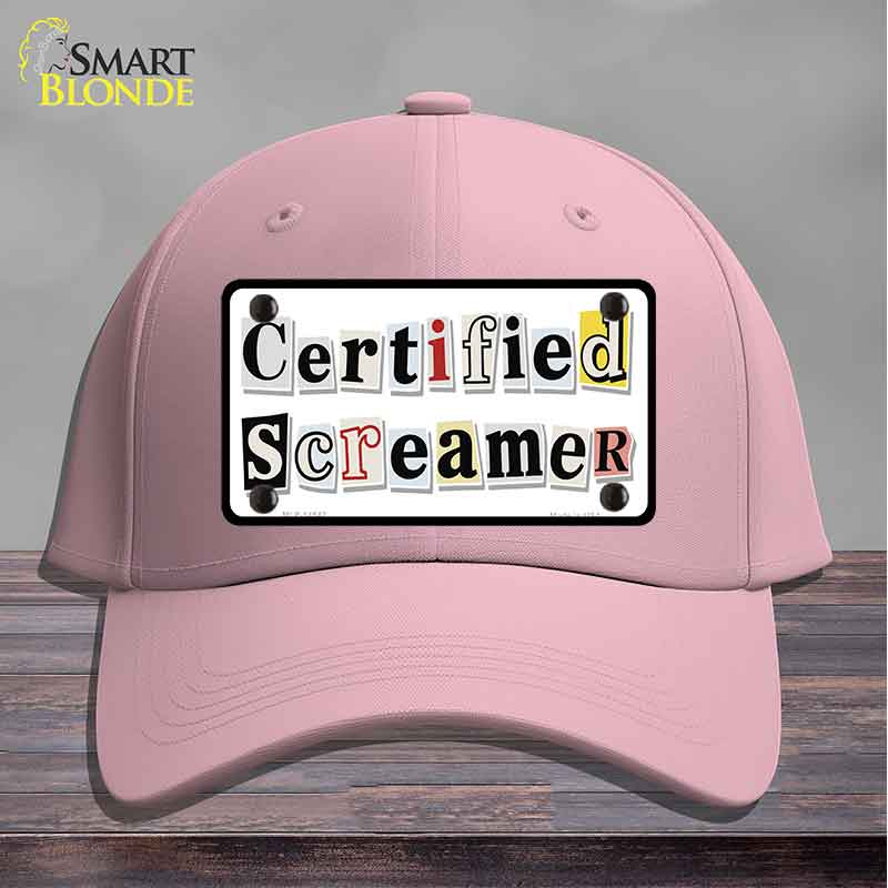 Certified Screamer Novelty License Plate Hat HAT-MLP-14542