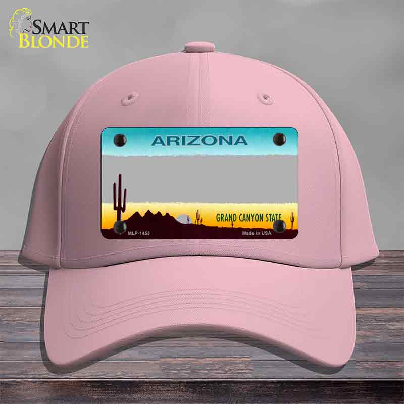Arizona Gray State Blank Novelty License Plate Hat HAT-MLP-1455