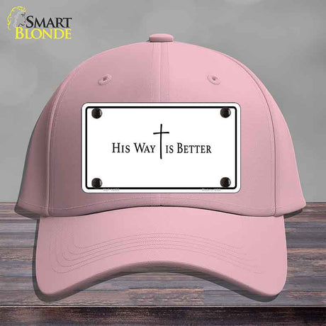 His Way is Better Novelty License Plate Hat HAT-MLP-14559