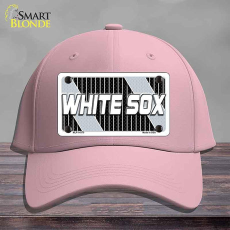 WHITE SOX Graphic Novelty License Plate Hat HAT-MLP-14570 Cotton Pink