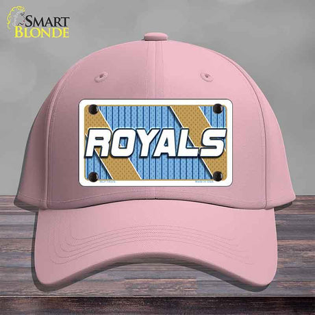 ROYALS Graphic Novelty License Plate Hat HAT-MLP-14576 Cotton Pink