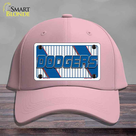 DODGERS Graphic Novelty License Plate Hat HAT-MLP-14578 Cotton Pink