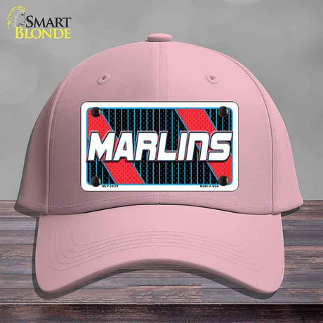MARLINS Graphic Novelty License Plate Hat HAT-MLP-14579 Cotton Pink