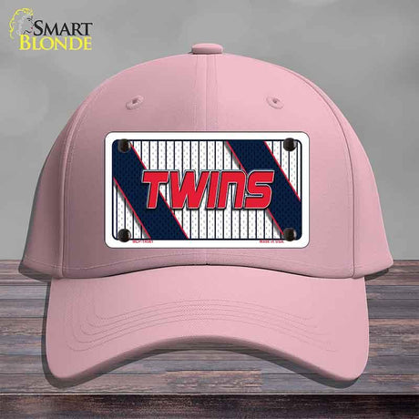TWINS Graphic Novelty License Plate Hat HAT-MLP-14581 Cotton Pink