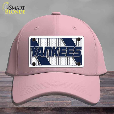 YANKEES Graphic Novelty License Plate Hat HAT-MLP-14583 Cotton Pink