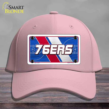 76ERS Graphic Novelty License Plate Hat HAT-MLP-14617 Cotton Pink