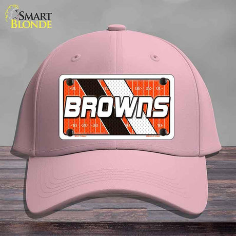 BROWNS Graphic Novelty License Plate Hat HAT-MLP-14632 Cotton Pink
