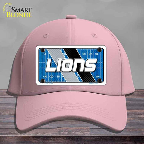 LIONS Graphic Novelty License Plate Hat HAT-MLP-14635 Cotton Pink